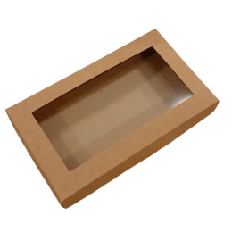 Pudełko Ozdobne z Okienkiem PREZENTOWE 19x11 cm
